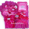 13pcs Luxury Swaddle Dainty Daisy Dress Romper Set - Hot Pink