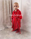 Sutton High quality Luxury Pajamas Set - Red