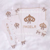 5pcs Princess Crown Baby Set - Patterned