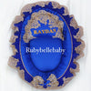 Daniel Baby Nest - Royal Blue/Gold