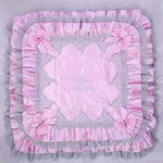 Luxury 6pcs Baby Girl Take Me Home Ruffle Lace Blanket Set - All colors