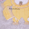 4pcs Eileen Vintage Baby Girl Romper Set - More Colors