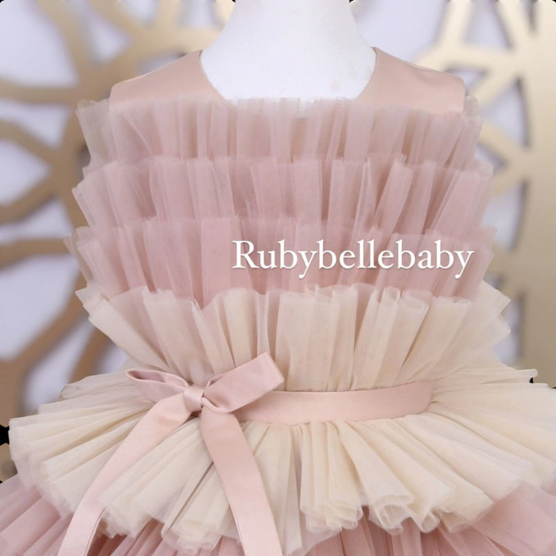 Aura Layered Tulle Dress Set - More Colors