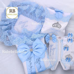 5pcs Luxury Romper Swaddle Set - More Colors