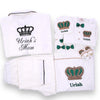 Mommy and Me Crown Pajamas Set - White