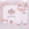 5pcs Princess Crown Blanket Set  -  Blush