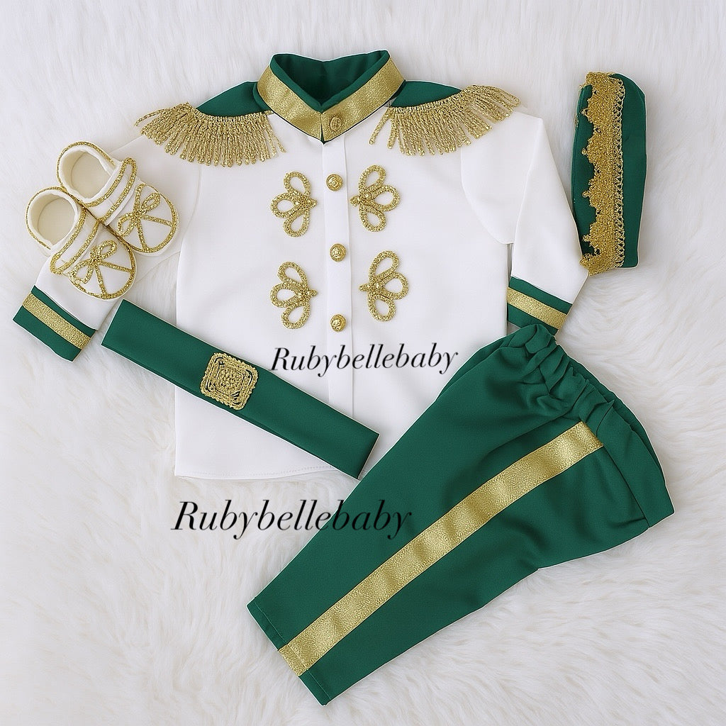 prince birthday dress Baby Little Prince Costume Set main image 1