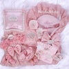 13pcs Luxury Swaddle Dainty Daisy Dress Romper Set - Blush