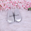 Silver Crystal Baby Girl Shoes - Silver
