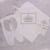 5pcs Luxury Wings Jewel Crown Baby Girl Set - White