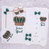 5pcs HRH Crown Set - Green