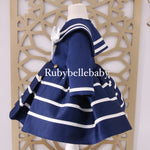 Sailor Nautical Outfit Girls Dress Set