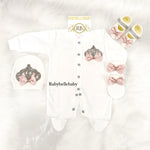 4pcs Princess Set - Blush and Silver