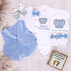 5pcs Tux Set - Light Blue