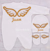 3pcs Rhinestones Wings Set - All Colors