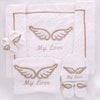 5pcs Bling Wings Blanket Set