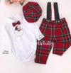 Christmas Boy Suspender Set