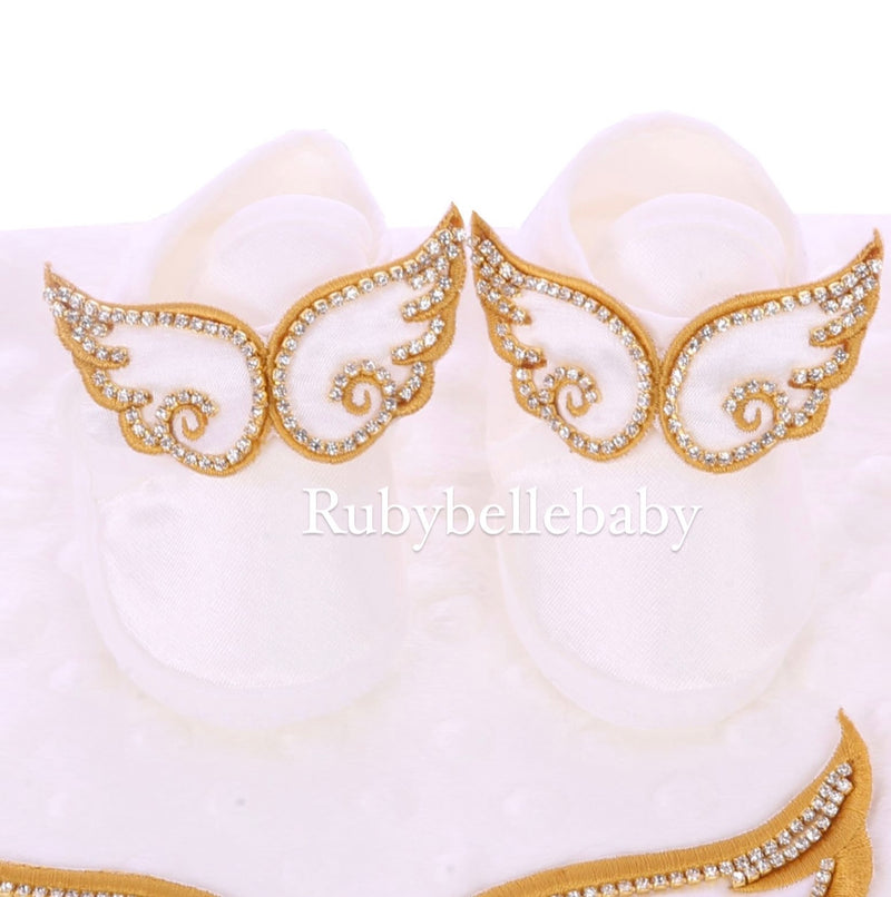 12pcs Wings Embriodery Set - Gold