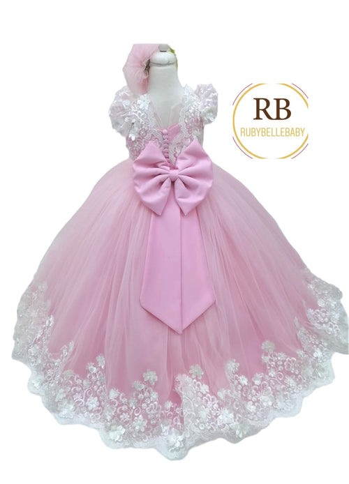 Shirley Ball Gown - Pink