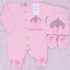 3pcs Princess Crown Set - Pink