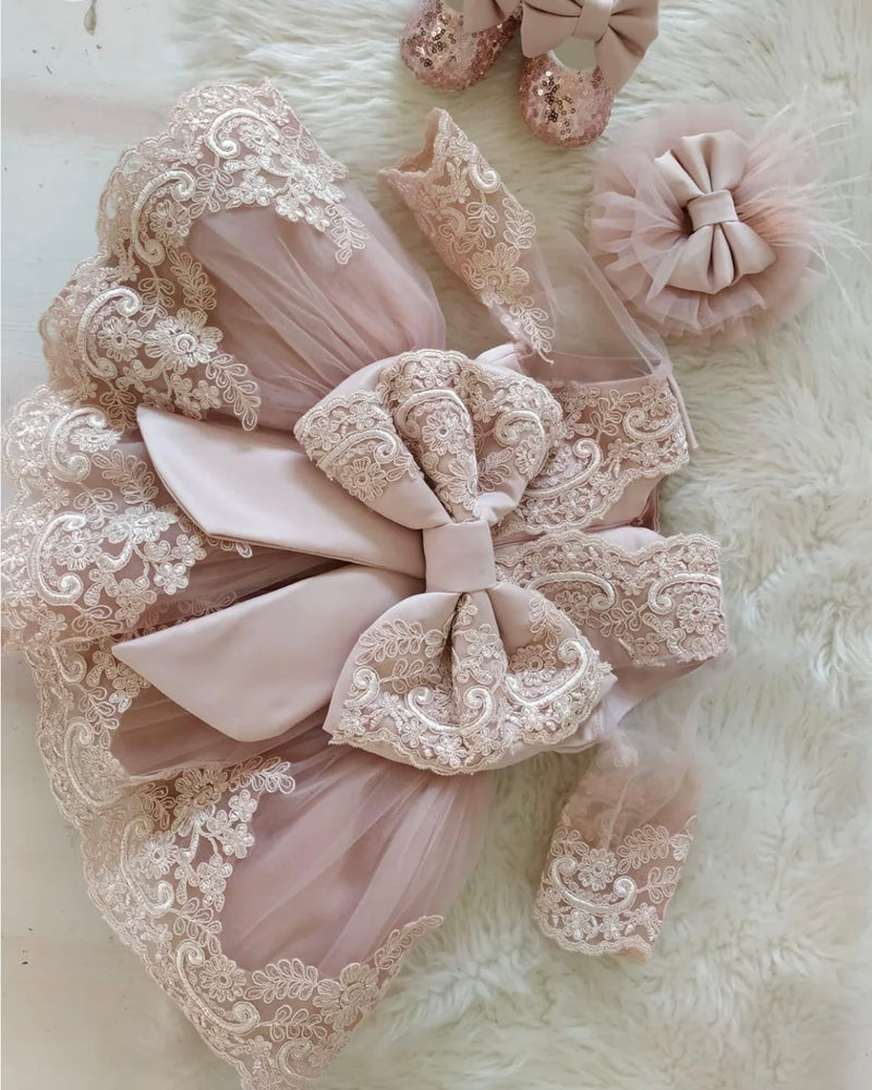 Hailey Lou Infant Dress - Blush