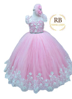 Shirley Ball Gown - Pink