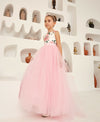 Lena Flower Dress - Pink