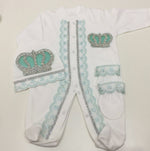 3pcs HRH Crown Set - Mint Green