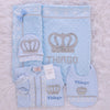 5pcs HRH Crown Set - Light Blue/Silver