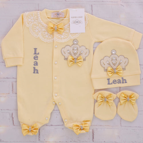 3pcs Noella Set - Yellow