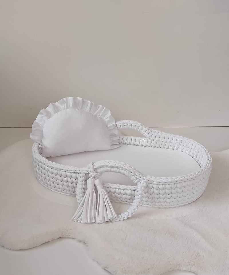 Crochet Moses Changing Basket