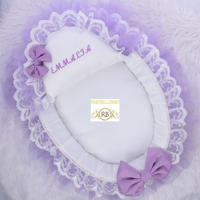 Aisha Baby Nest - Lilac