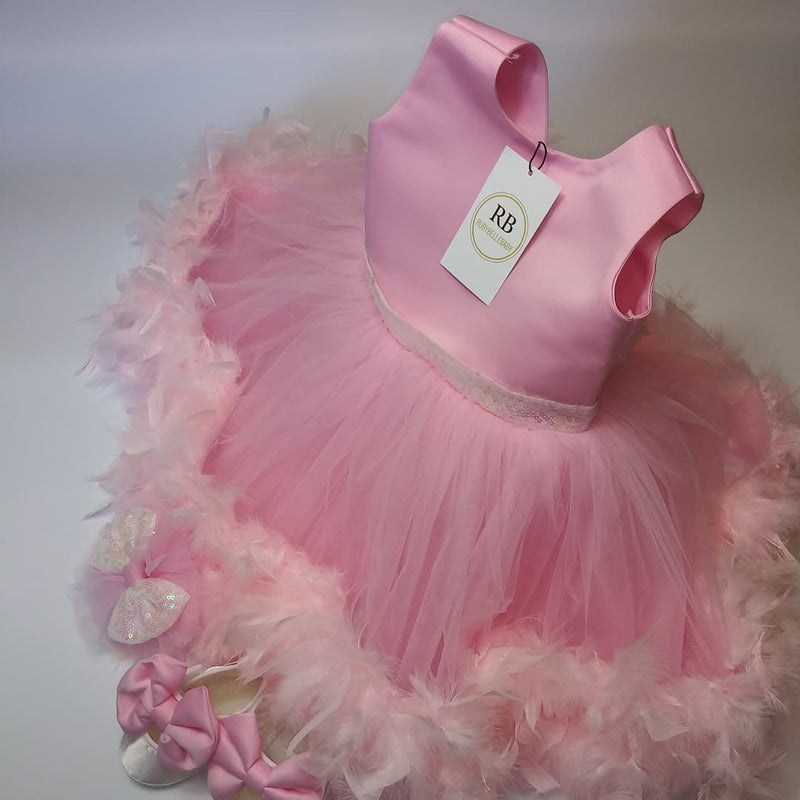 Helena Party Dress - Light Pink
