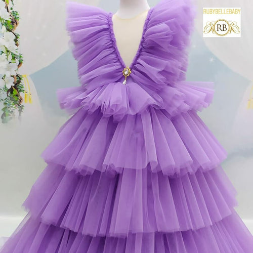 Hailey Grace Dress - Lilac