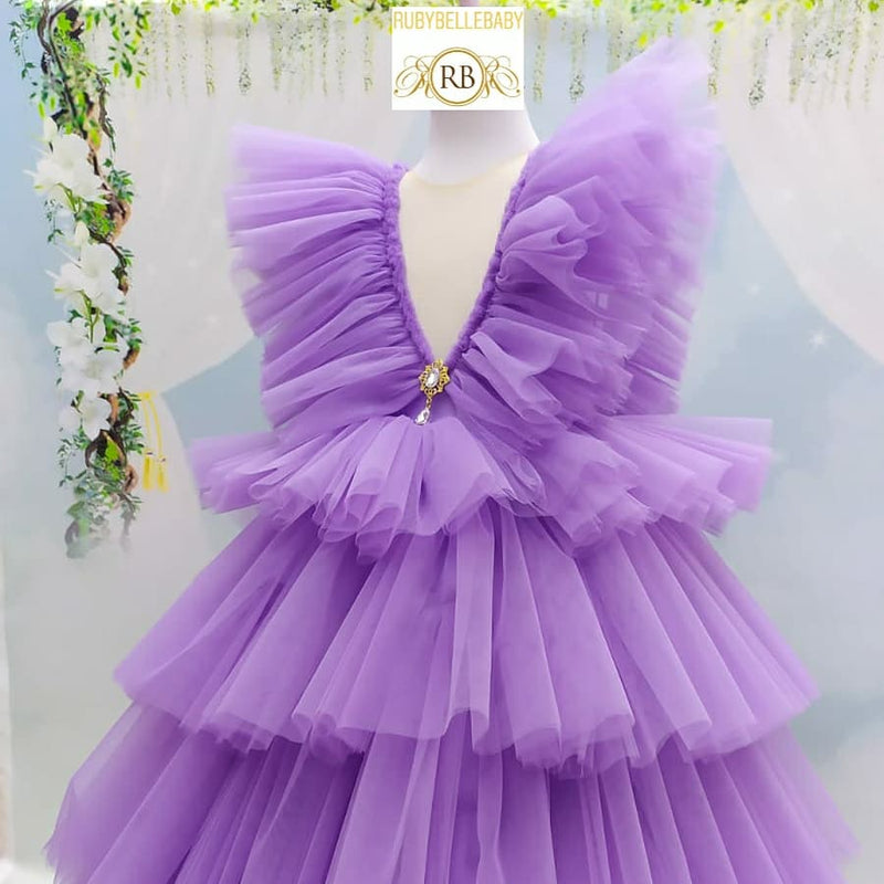 Hailey Grace Dress - Lilac