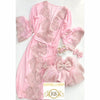 Mommy and Me Robe & Dress Set - Pink