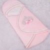 Princess Crown Bling Baby Swaddle - Pink