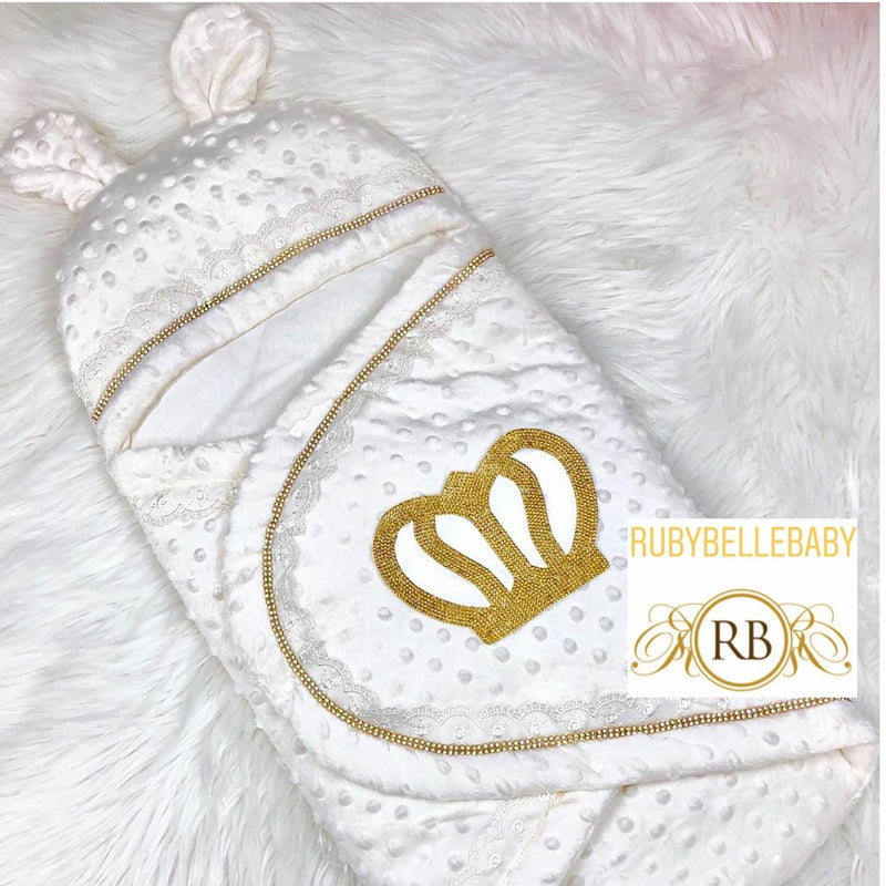 Royal Crown Swaddle - Gold