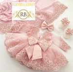 Ruby Shay Infant Dress - Blush