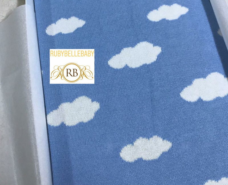 Personalized Baby Throw Blanket - All Colors