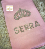 Bling Crown Throw Blanket - All Colors