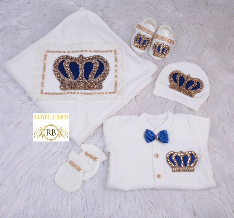 5pcs HRH Set - Blue - RUBYBELLEBABY