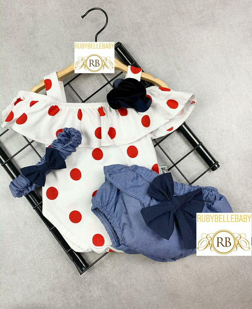 Pippa Infant Dress Set - RUBYBELLEBABY