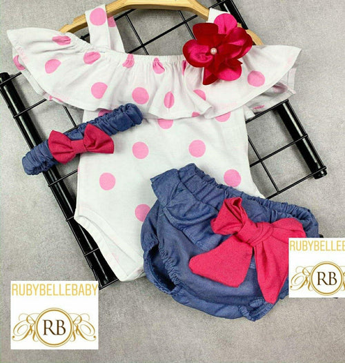 Pippa Infant Dress Set - RUBYBELLEBABY