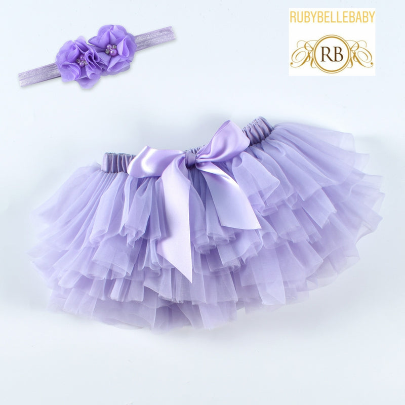 Lilac Tutu Skirt Set