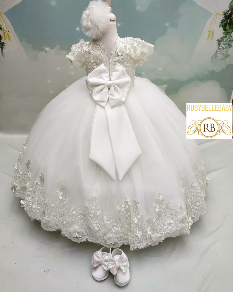 Shirley Ball Gown - White