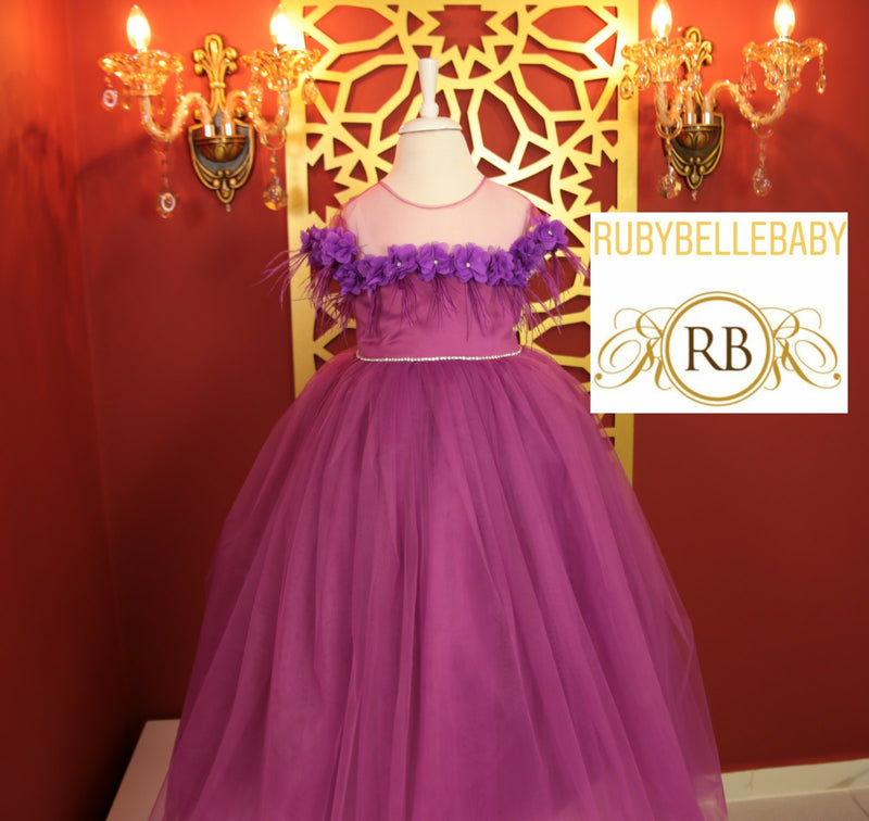 Brittany Dress - Purple
