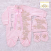 3pcs Applique Design Set - Pink