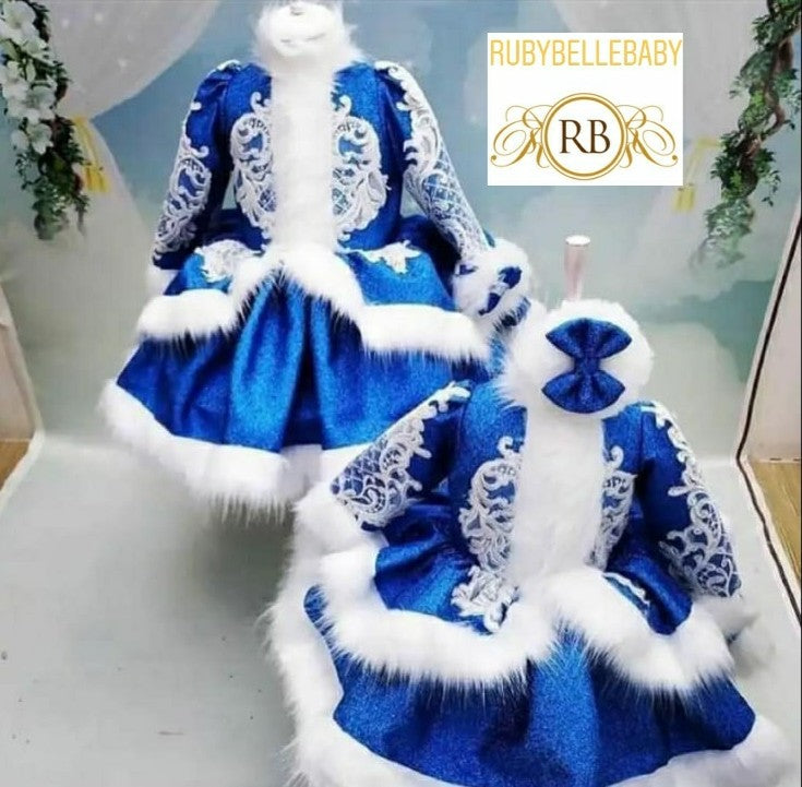Elsa Firr Dress - Blue