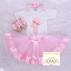Princess Crown 1st Birthday Girl Set with Bling Shoes - All Colors